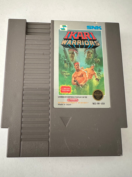 Ikari warriors for the Nintendo system