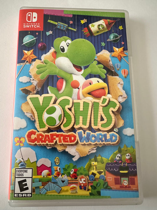 Yoshis crafted world for the Nintendo switch