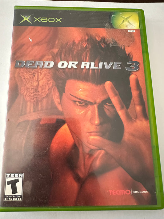 Dead or alive 3 for the Xbox