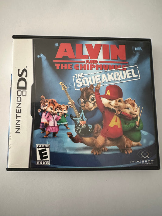 Alvin and the chimpmunks the squeakquel for the Nintendo DS