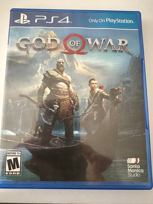 God of war for the PlayStation 4