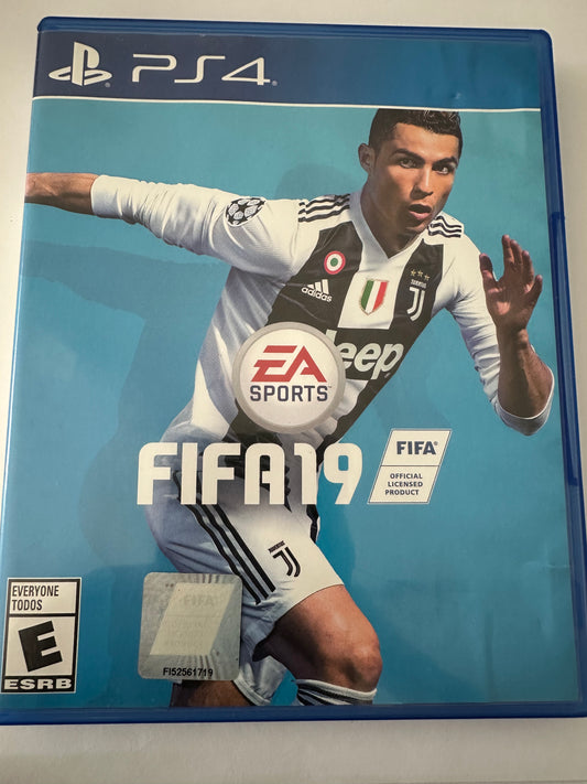 FIFA 19 for the PlayStation 4