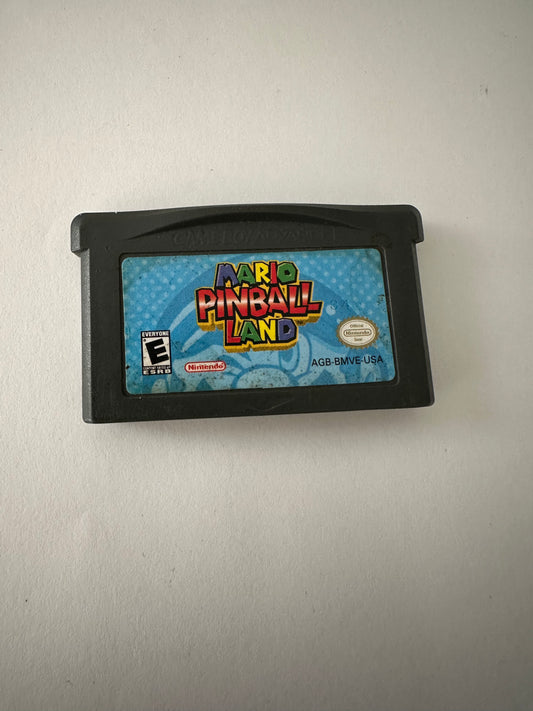 Mario pinball land for the Gameboy advance