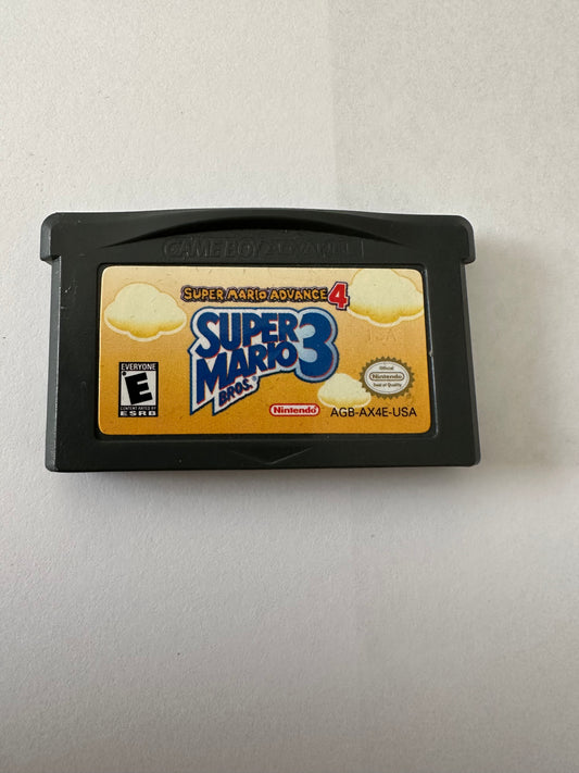 Super Mario advance 4 for the Gameboy advance