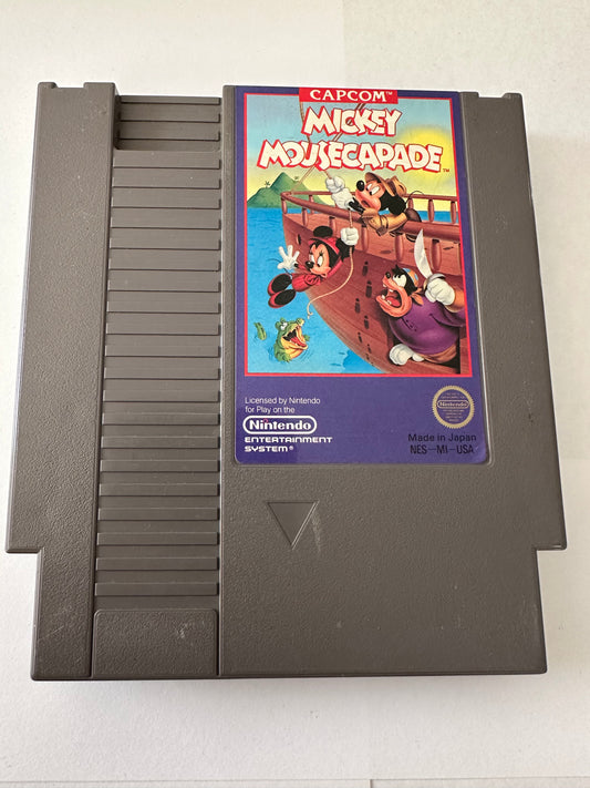 Mickey mousecapade for the Nintendo