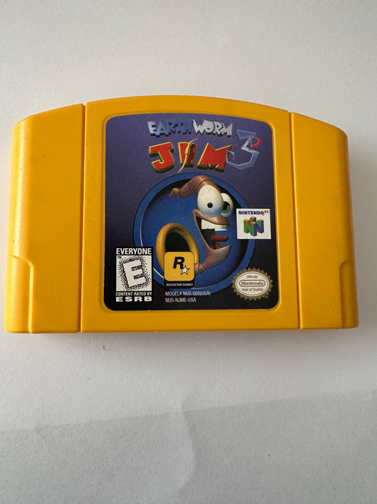 Earthworm Jim 3D for the n64