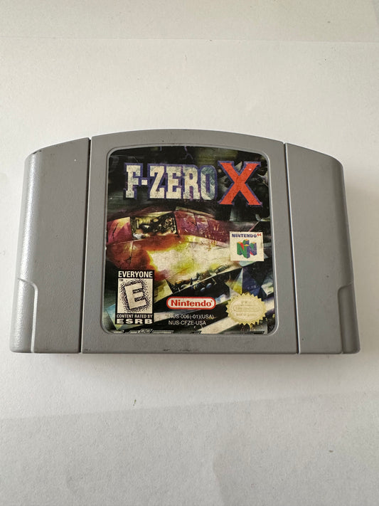 F-zero X for the N64