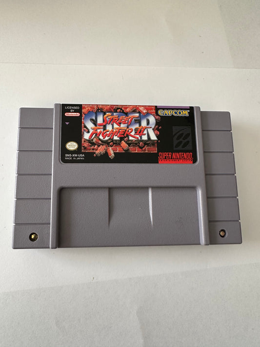 Super street fighter ii for the Super Nintendo