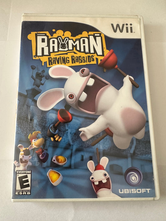 Rayman raving rabbids for the Nintendo Wii