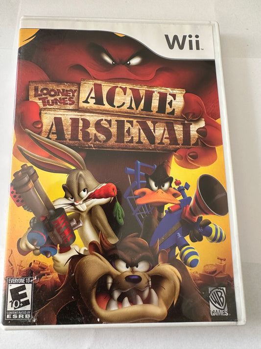 Looney tunes acme arsenal for the Nintendo Wii