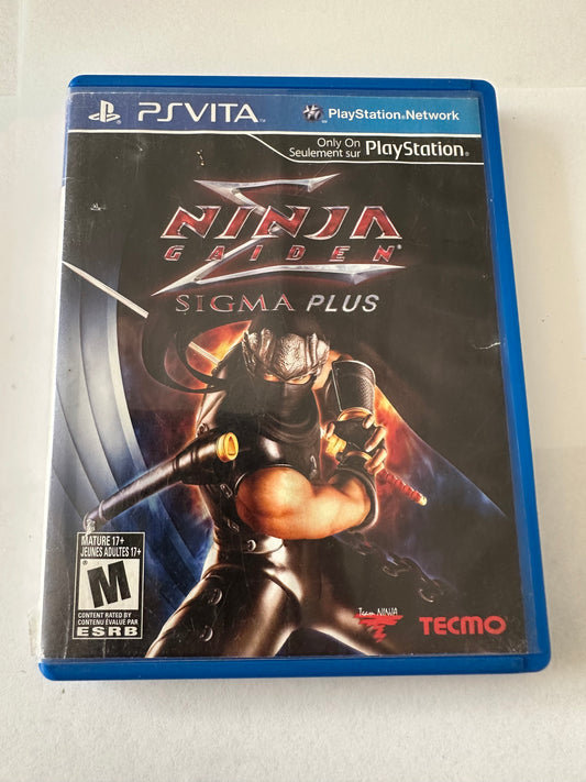 Ninja Gaiden sigma plus for the Vita