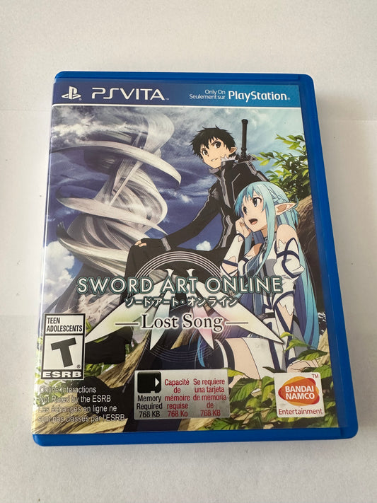 Sword art online lost song for the vita