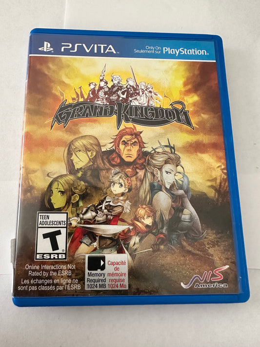 Grand kingdom for the Vita