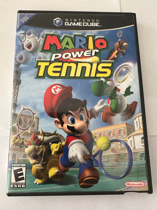 Mario power tennis for the GameCube