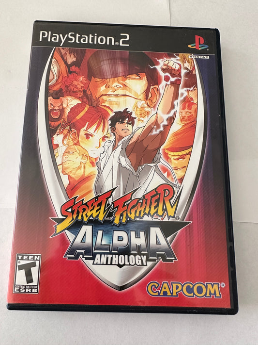 Street fighter Alpha anthology for the PS2