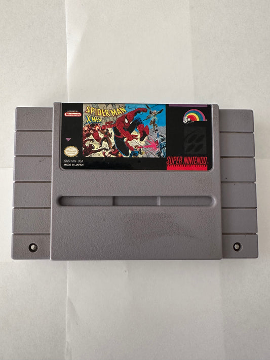 Spider-Man X-men arcades revenge for the Super Nintendo