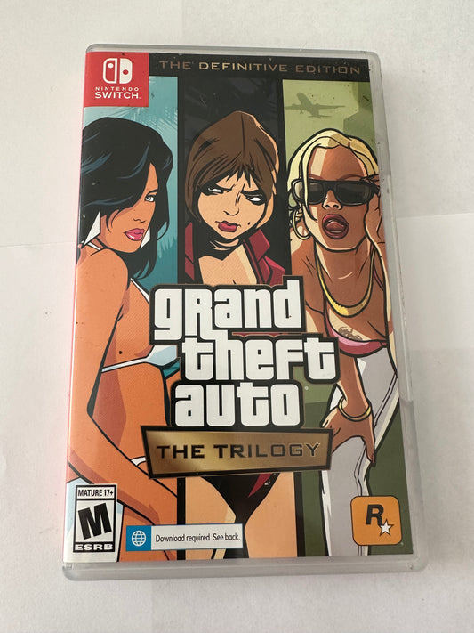 Grand theft auto the trilogy for the Nintendo switch