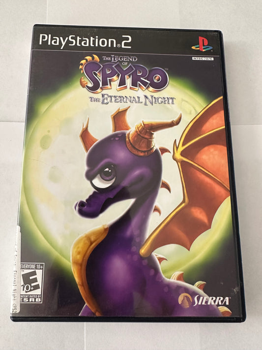 Spyro the eternal night for the PlayStation 2