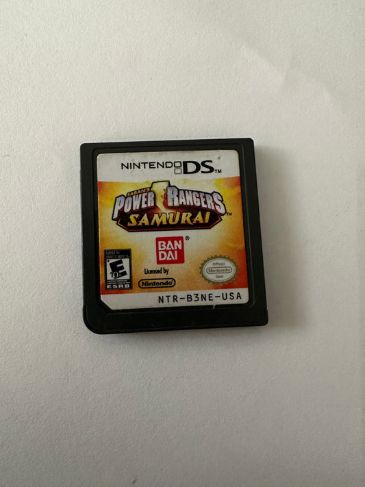 Power rangers samurai for the Nintendo DS. Game only