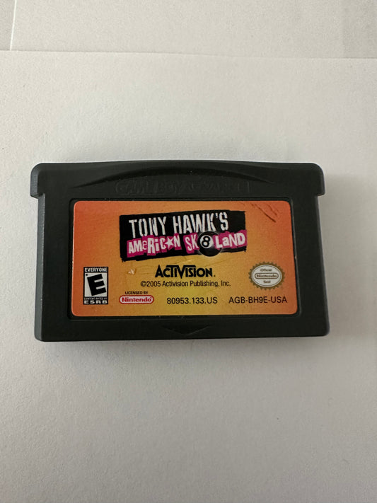 Tony hawks American sk8land for the Gameboy advance. Game only.