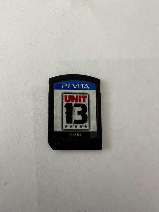 Unit 13 for the PlayStation Vita. Game only.