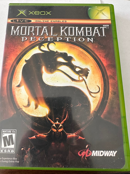 Mortal kombat deception for the Xbox