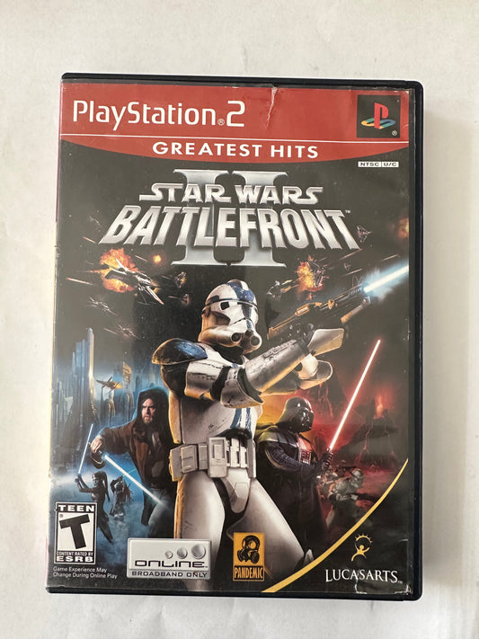 Star Wars battlefront II for the PS2. Missing manual