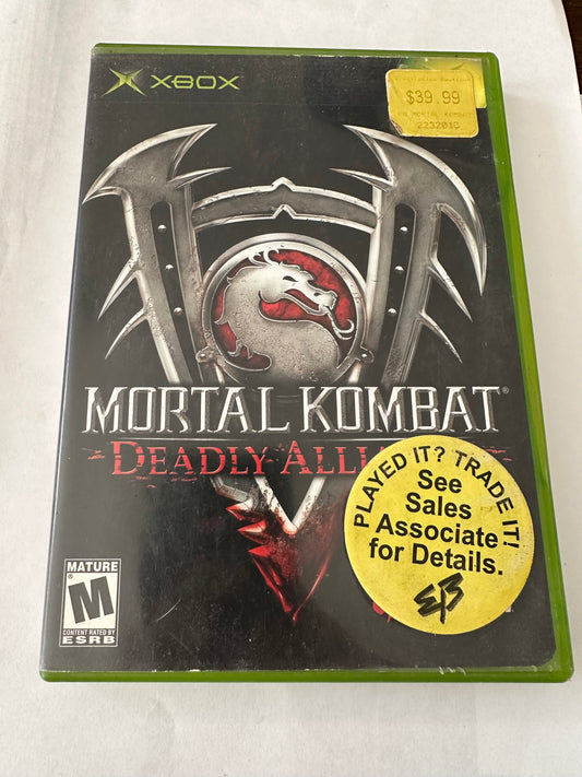 Mortal kombat deadly alliance for the Xbox