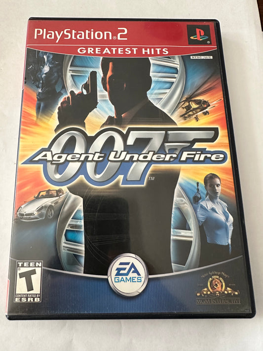 007 agent under fire for the PS2