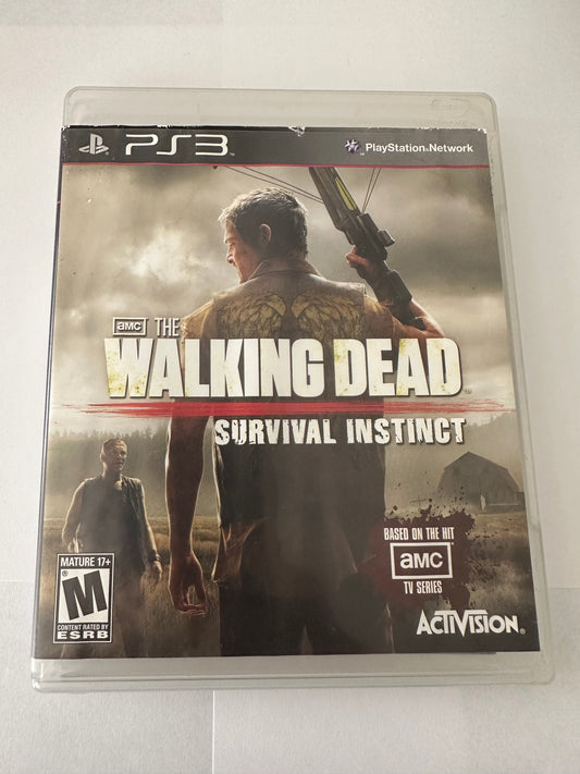 The walking dead survival instinct for the PS3.