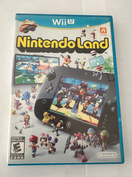 Nintendoland for the Wii U. No manual