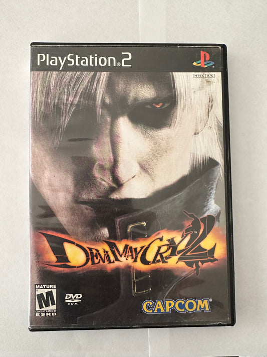 Devil May Cry 2 for the PS2. Missing manual.