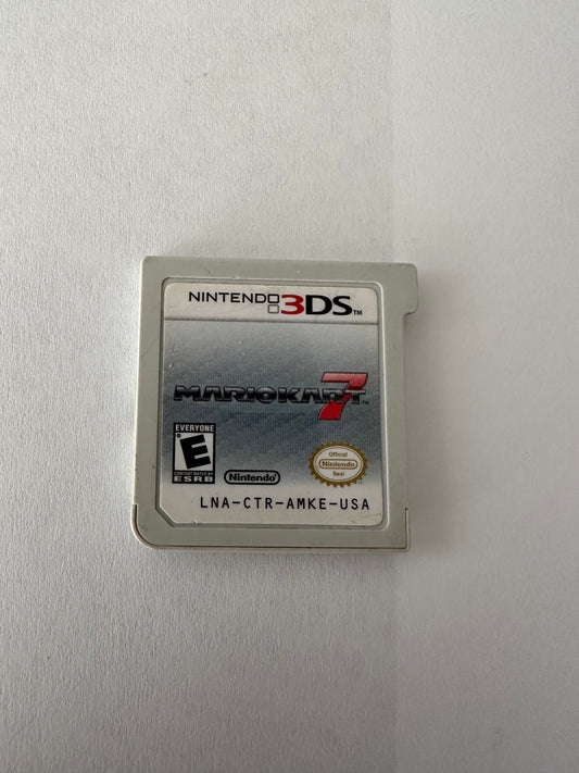 Mario kart 7 for the Nintendo 3ds. Game only.