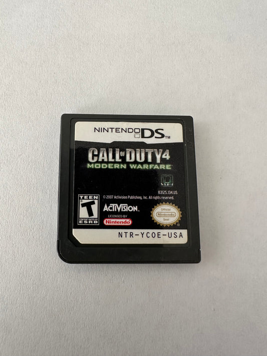 Call of Duty 4 modern warefare for the Nintendo DS. Game only.