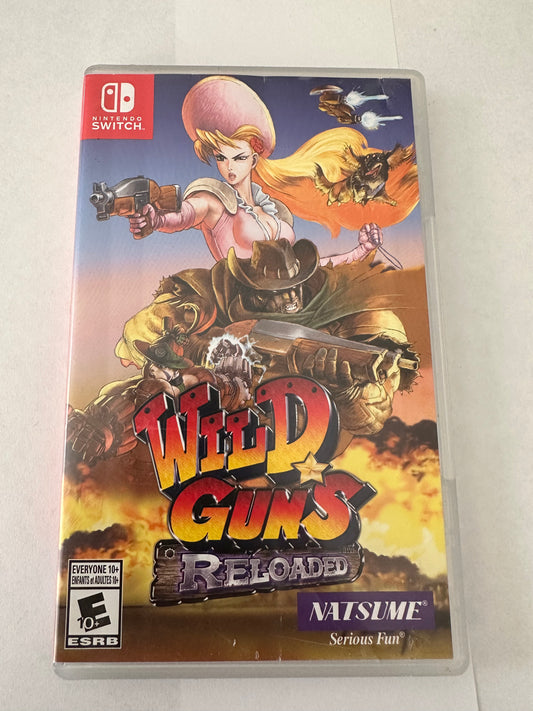 Wild guns reloaded for the Nintendo Switch.