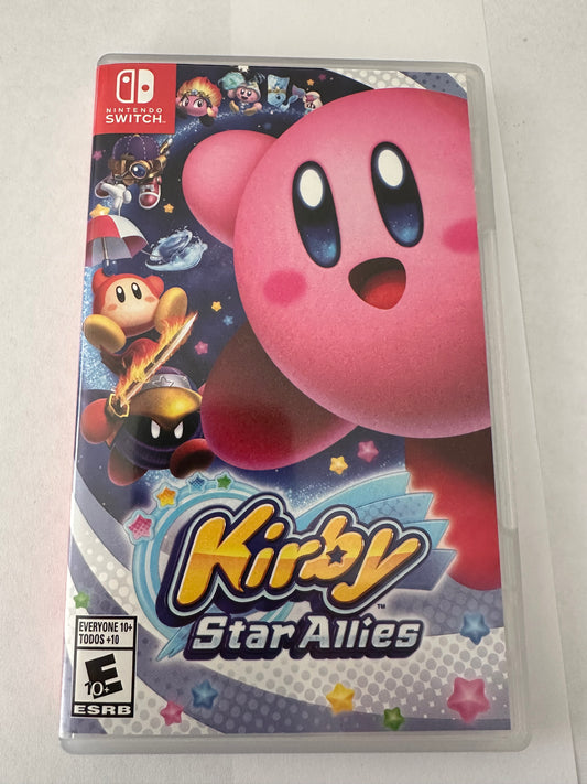 Kirby star allies for the Nintendo Switch.