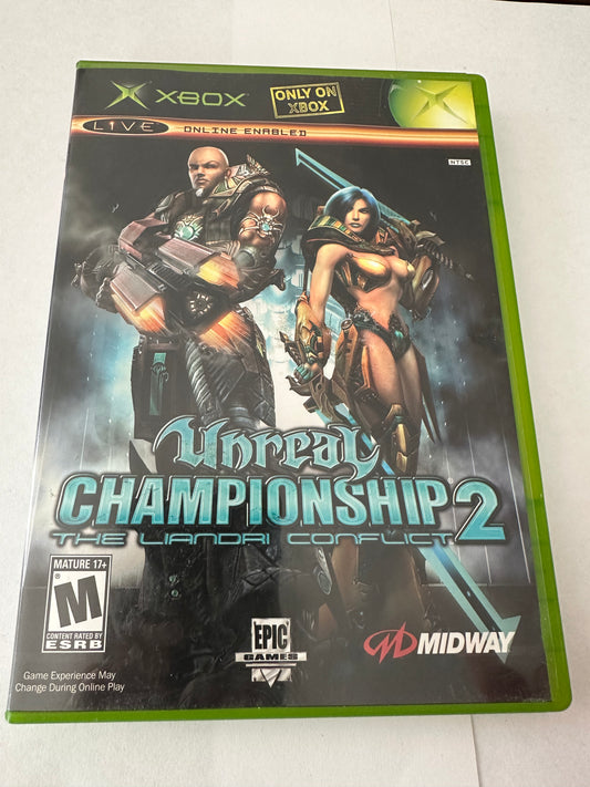 Unreal championship 2 the liandri conflict for the Xbox. Missing Manual.