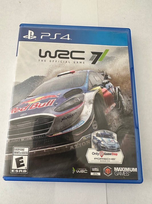 WRC 7 for the PlayStation 4