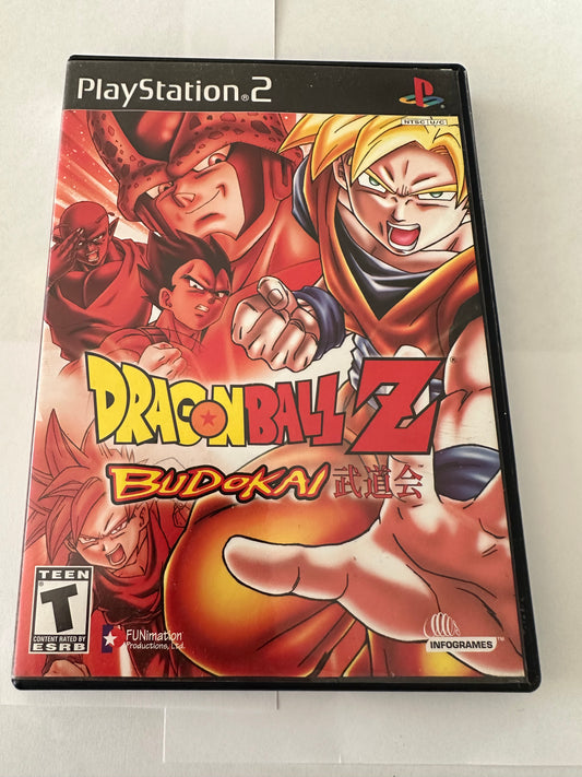 Dragon ball Z budokai for the PlayStation 2. This one comes with the manual