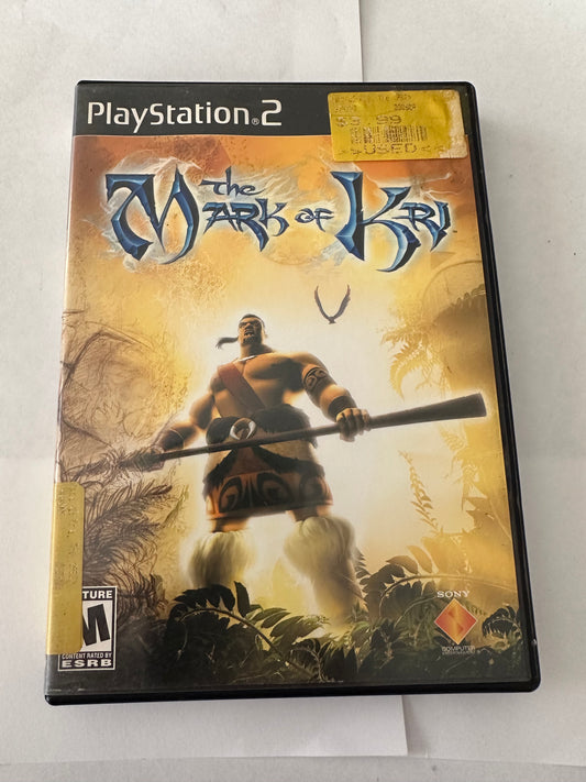 The Mark of Kri for the PS2