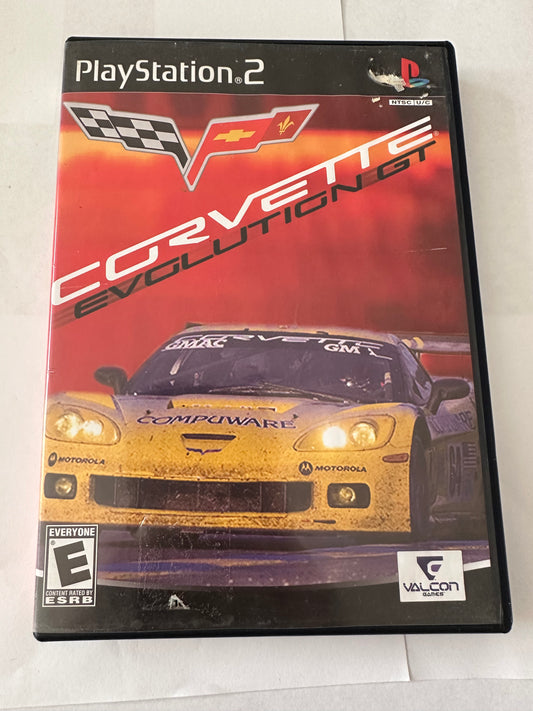 Corvette evolution GT for the PlayStation 2