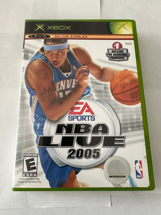 NBA live 2005 for the Xbox