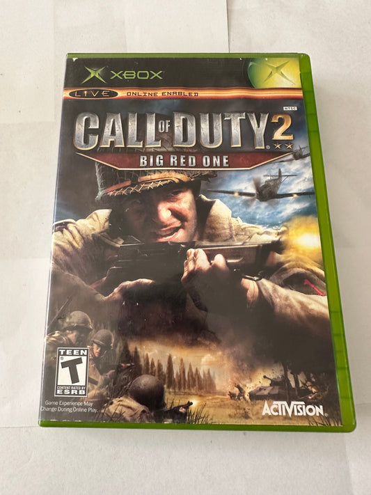 Call of duty 2 Big Red one for the Xbox