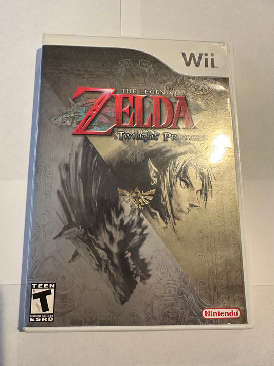 The legend of Zelda Twighlight Princess for the Nintendo Wii