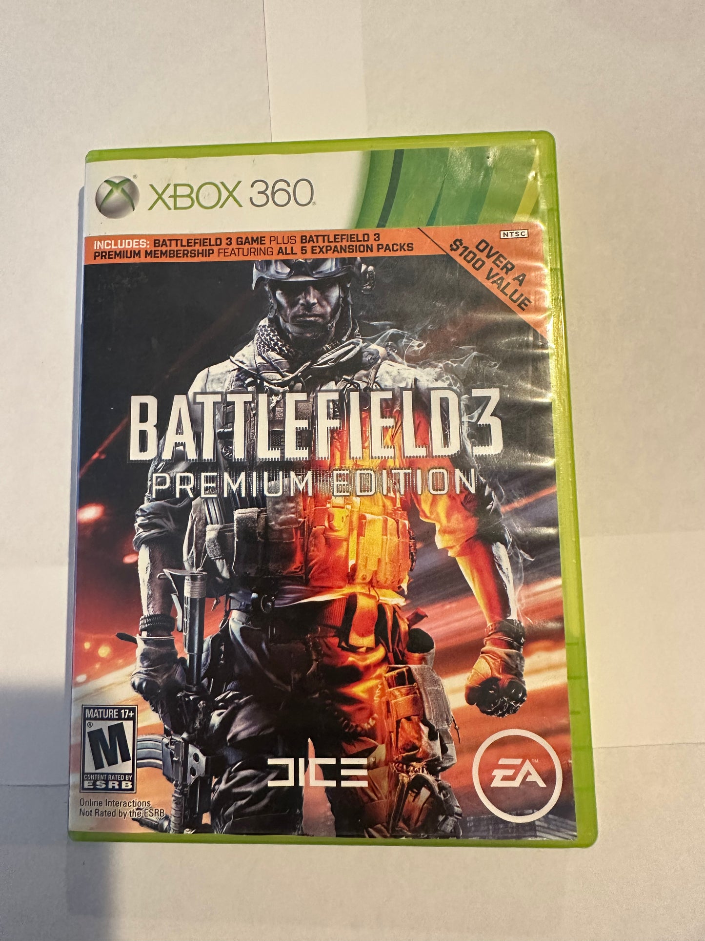 Battlefield 3 for the Xbox 360