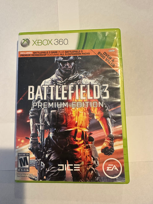 Battlefield 3 for the Xbox 360