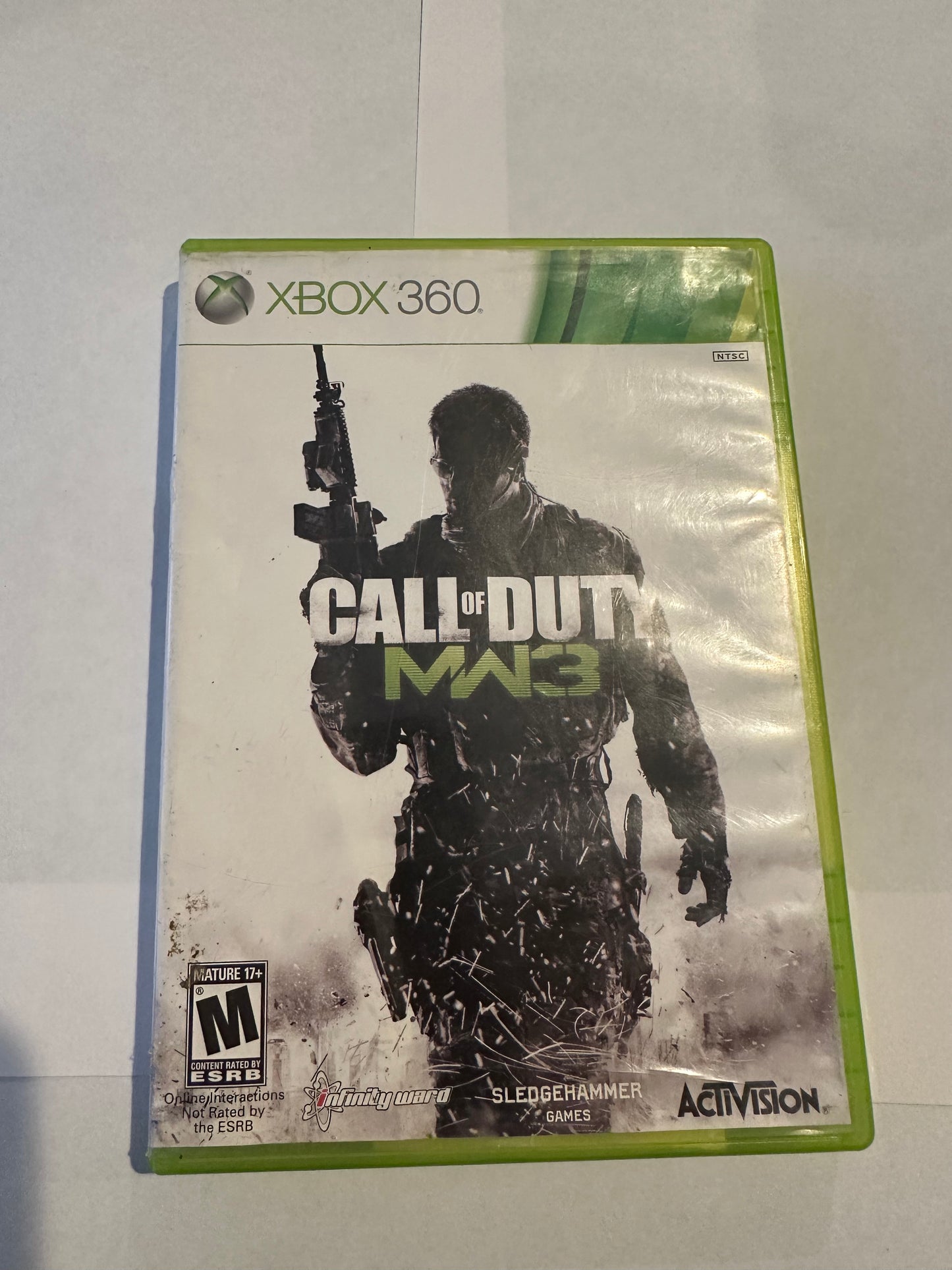 Call of duty modern warfare 3 for the Xbox 360