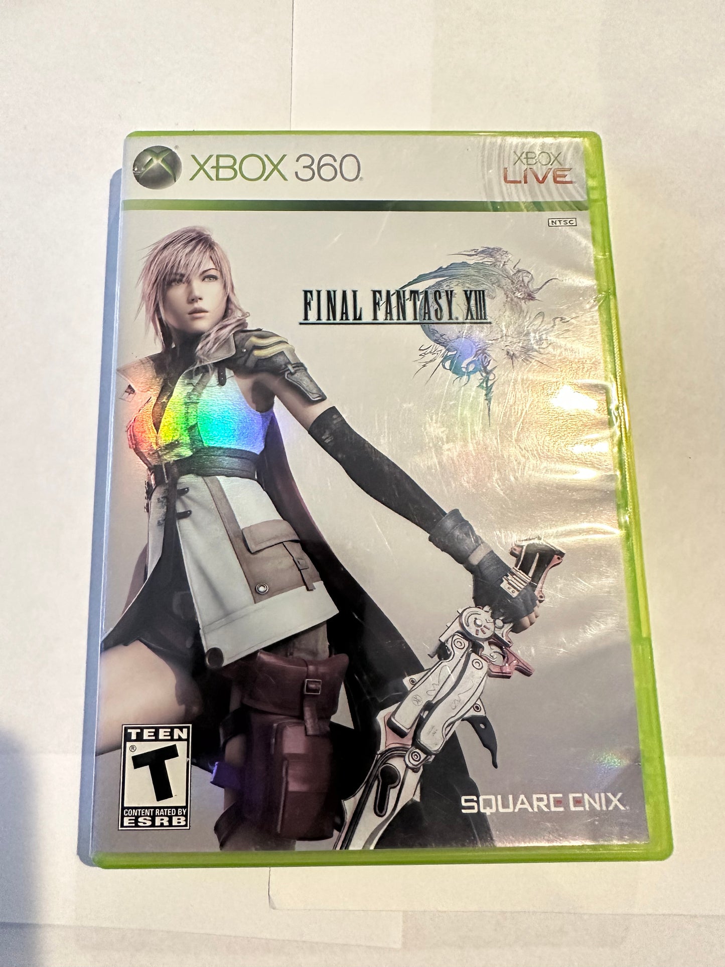 Final fantasy XIII for the Xbox 360. Has 3 discs