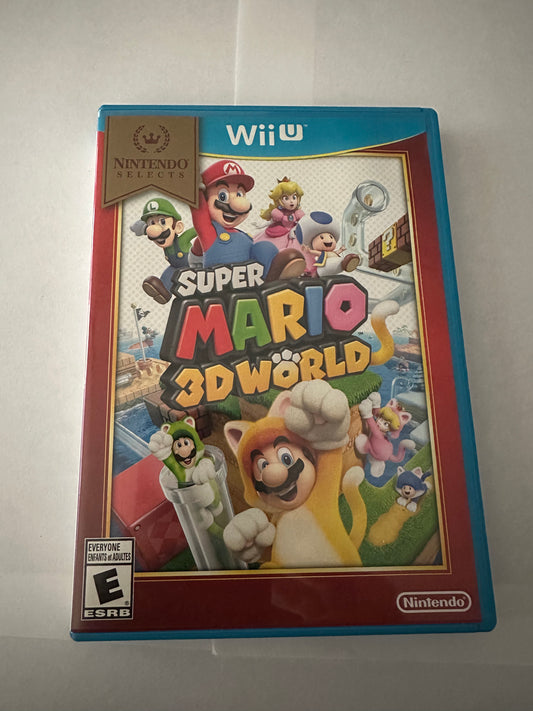 Super Mario 3D worlds for the Wii U