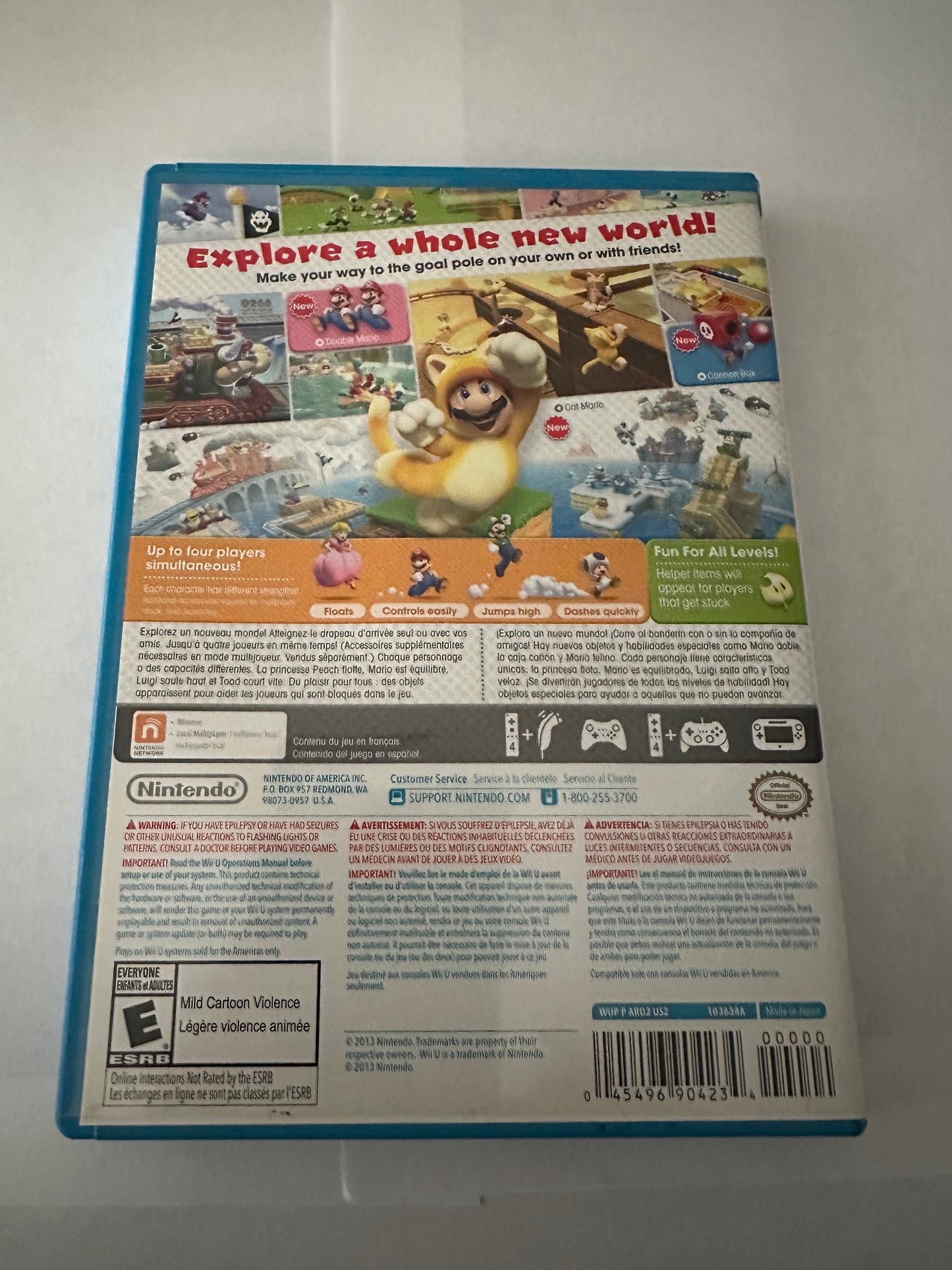 Super Mario 3D worlds for the Wii U